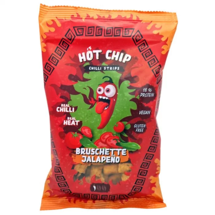 Hot Chip Strips Bruschette Jalapeno