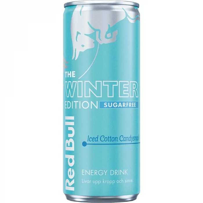 Red Bull The Winter Édition Iced Cotton Candy