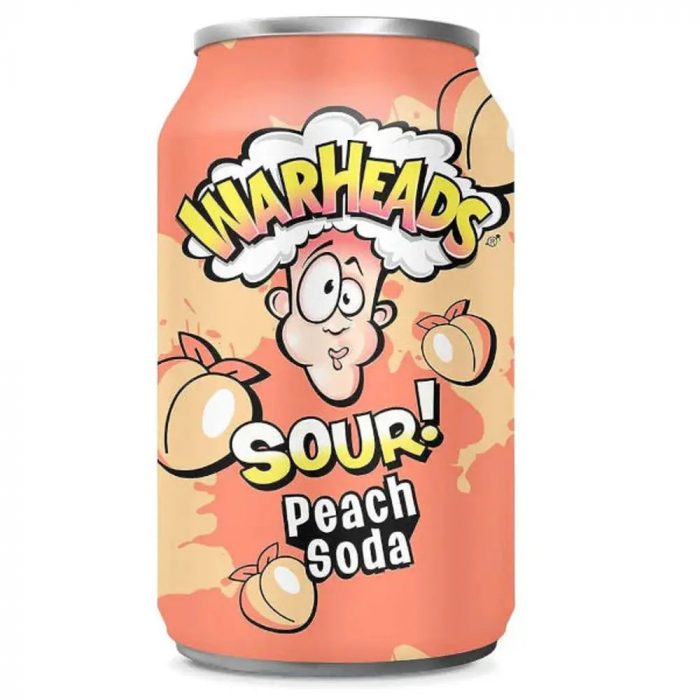 Warheads Sour Peach Soda