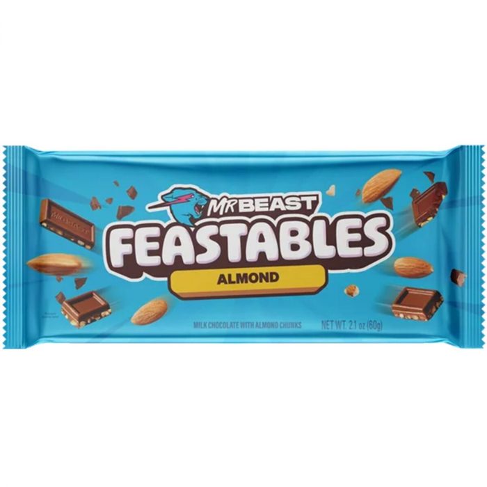 Mr Beast Feastables Milk Almond